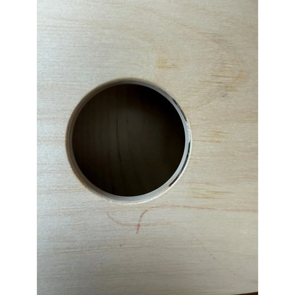 Monti Kids motor planning wooden yellow‎ box with drawer and yellow knit ball